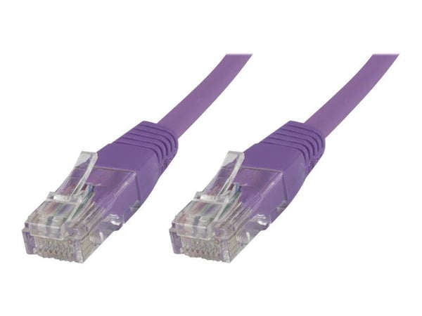 MicroConnect - Nettverkskabel - RJ-45 (hann) til RJ-45 (hann) - 20 m - UTP - CAT 6 - formstøpt - purpur