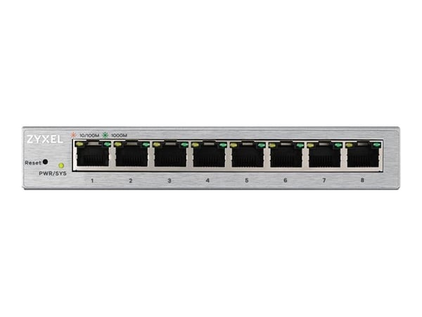 Zyxel GS1200-8 - Switch - Styrt - 8 x 10/100/1000 - stasjonær