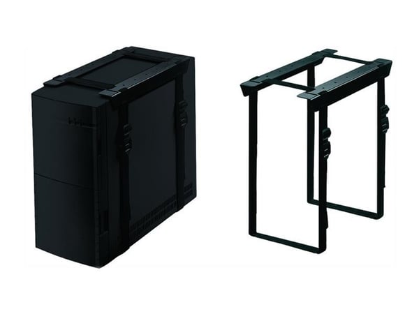 NewStar CPU-D025BLACK - Skrivbordsfäste - under skrivbordet - svart