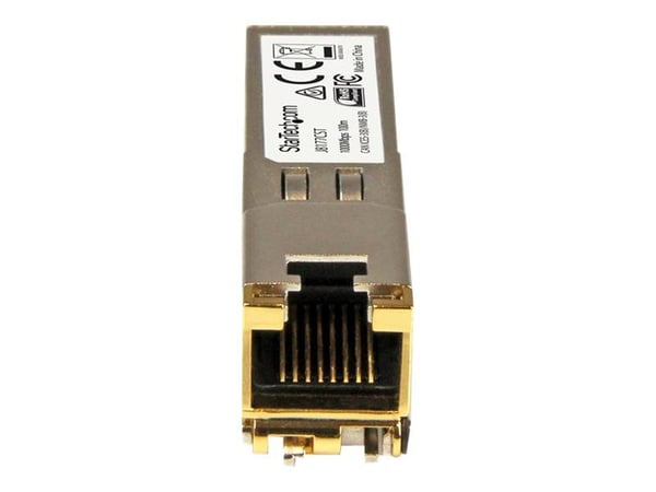 StarTech.com HPE J8177C-kompatibel SFP-modul, 1000BASE-T, SFP til RJ45 Cat6/Cat5e, 1GE Gigabit Ethernet SFP, RJ-45 (Kobber) 100m, HPE 1810, 1820, 2...