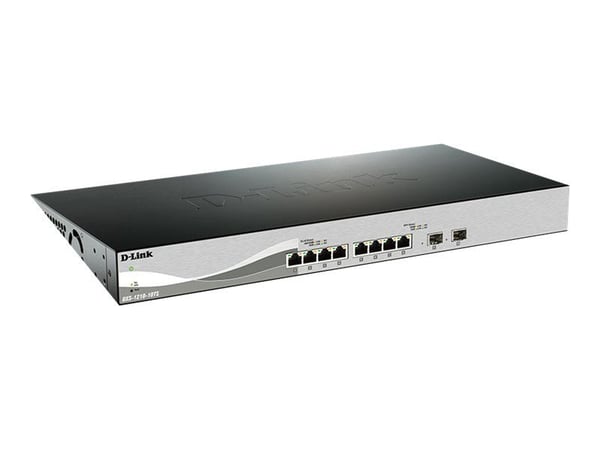 D-Link DXS 1210-10TS - Switch - Styrt - 8 x 10GBase-T + 2 x 10 Gigabit SFP+ - rackmonterbar