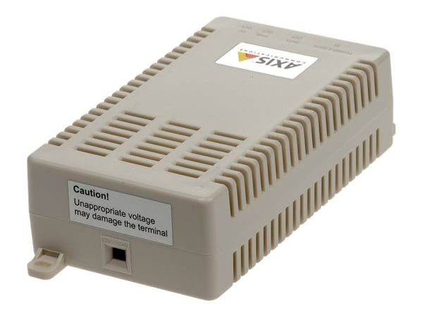 AXIS T8127 60 W Splitter 12/24 V DC - PoE splitter - 54 watt - for AXIS P1214, P1365, P5514, P5515, P5515 50, P5515 60, Q1635, Q1941, Q6042, Q6045,...