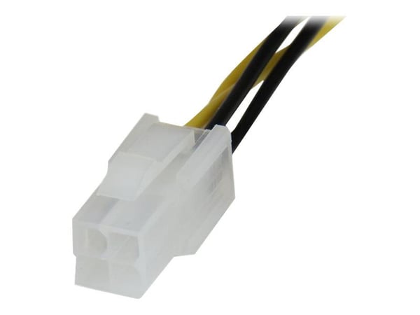 StarTech 8in ATX12V 4 Pin P4 CPU Power Extension Cable - M/F - Power extension cable - 4 pin ATX12V (M) to 4 pin ATX12V (F) - 7.9 in - ATXP4EXT - S...