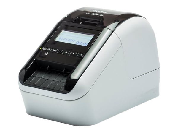 Brother QL-820NWBVMXX1, DK, Suoralämpö, 300 x 600 DPI, 176 mm/s, Väri, Langallinen & langaton