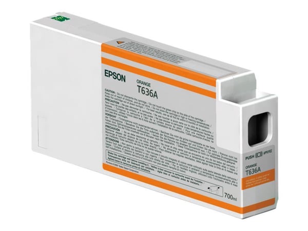 Epson UltraChrome HDR - 700 ml - oransje - original - blekkpatron - for Stylus Pro 7900, Pro 7900 AGFA, Pro 9900, Pro WT7900, Pro WT7900 Designer E...