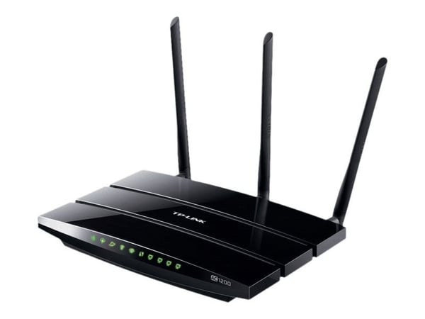 TP-Link Archer VR400 - Trådløs ruter - DSL-modem 4-portssvitsj - 1GbE - Wi-Fi 5 - Dobbeltbånd