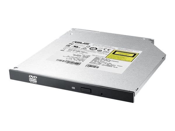 ASUS SDRW-08U1MT - Platestasjon - DVD±RW (±R DL) / DVD-RAM - 8x/8x/5x - Serial ATA - intern - 9,5 mm høyde - svart