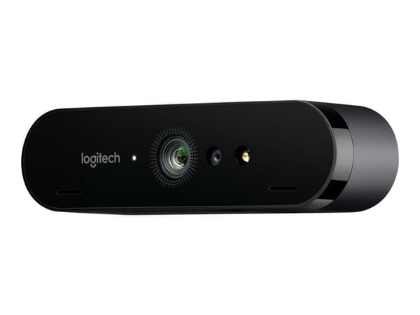 Logitech BRIO STREAM - Livestreamingkamera - färg - 4096 x 2160 - 1080p, 4K - ljud - USB