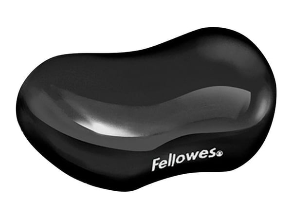 Fellowes Gel Crystals Flex Rest - Håndleddsstøtte - svart