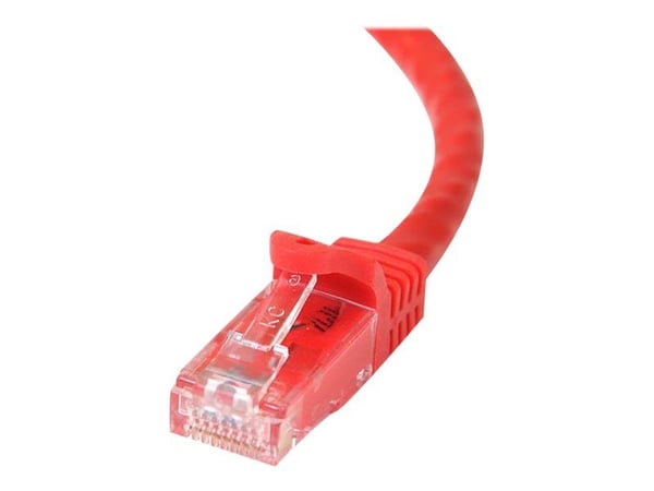 Startech 7m CAT6 Ethernet Cable, 10 Gigabit Snagless RJ45 650MHz 100W PoE Patch Cord, CAT 6 10GbE UTP Network Cable w/Strain Relief, Red, Wiring is...