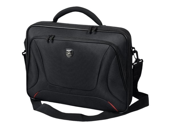 PORT COURCHEVEL Clamshell - Notebookbæreveske - 17.3" - svart