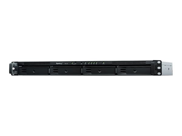 Synology RX418 Expansion Unit - Lagerskap - 4 brønner (SATA-600) - kan monteres i rack - 1U