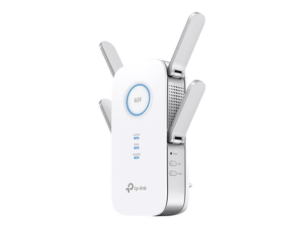 TP-Link AC2600 Wi-Fi Range Extender RE650 - Rekkeviddeutvider for Wi-Fi - 1GbE - Wi-Fi 5 - 2.4 GHz, 5 GHz