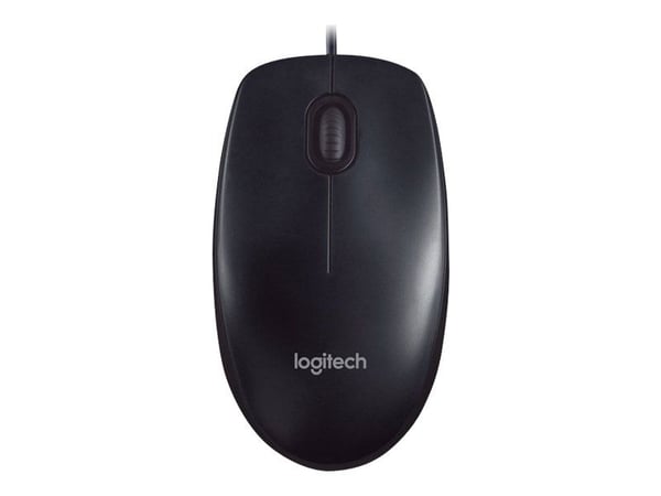 Logitech M90 - Hiiri - oikea- ja vasenkätinen - optinen - kaapelointi - USB-portti