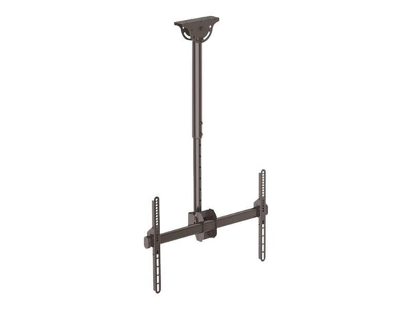 Startech Ceiling TV Mount - 1.8' to 3' Short Pole - Full Motion - Supports Displays 32" to 75" - For VESA Mount Compatible TVs (FPCEILPTBSP) - Brak...