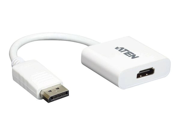 ATEN VC985 - Video adapter - DisplayPort hann til HDMI hunn - hvit