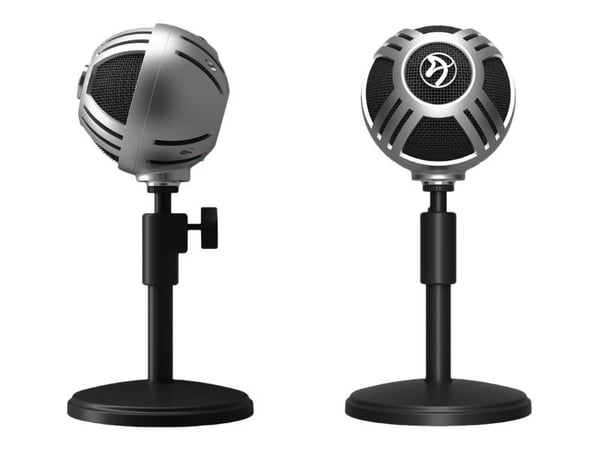 Arozzi Sfera Pro - Mikrofon - USB - silver