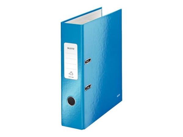 Leitz WOW kartonkimappi 180° A4/80mm, A4, Kartonki, Sininen, 600 arkkia, 80 g/m², 8 cm