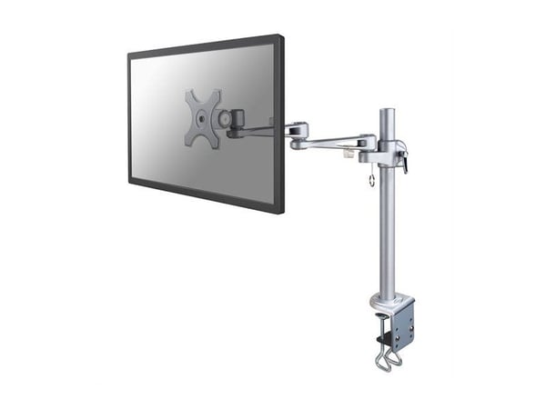 Neomounts FPMA-D935 - Monteringssett - full bevegelse - for LCD-skjerm - sølv - skjermstørrelse: 10"-30" - klemmemonterbar, skrivebordsmonterbar