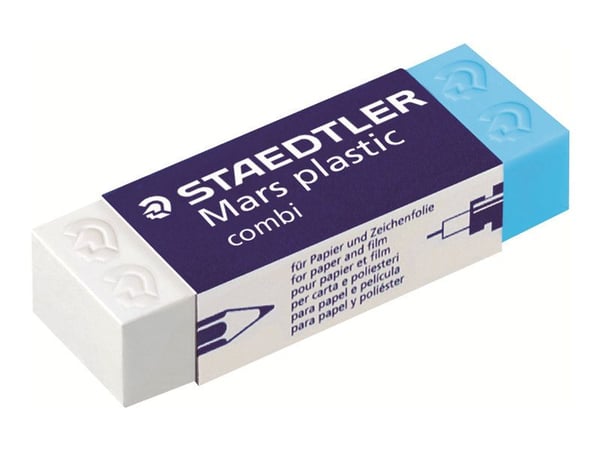 Staedtler rasoplast combi 526 BT, Valkoinen, Aikuinen & lapsi, 43 mm, 19 mm, 13 mm, 1 kpl