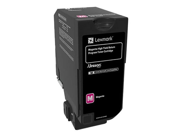 Lexmark - Høy ytelse - magenta - original - tonerpatron LCCP, LRP - for Lexmark CX725de, CX725dhe, CX725dthe