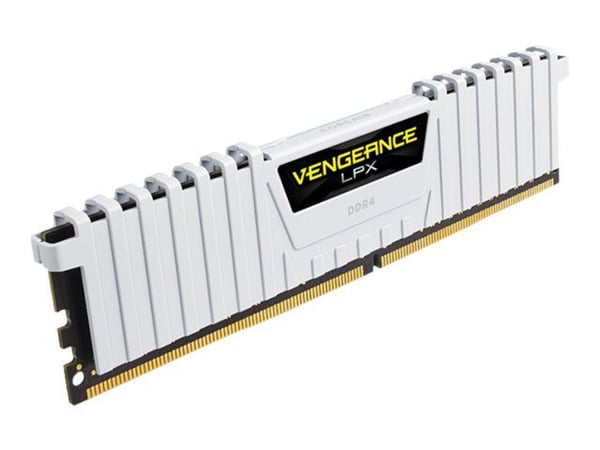 CORSAIR Vengeance LPX - DDR4 - sett - 16 GB: 2 x 8 GB - DIMM 288-pin - 3000 MHz / PC4-24000 - CL16 - 1.35 V - ikke-bufret - ikke-ECC - hvit CORSAIR Vengeance LPX - DDR4 - sett - 16 GB: 2 x 8 GB - DIMM 288-pin - 3000 MHz / PC4-24000 - CL16 - 1.35 V - ikke-bufret - ikke-ECC - hvit