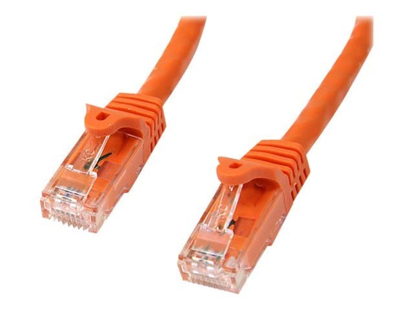 StarTech.com N6PATC2MOR, 2 m, Cat6, U/UTP (UTP), RJ-45, RJ-45, Oranssi