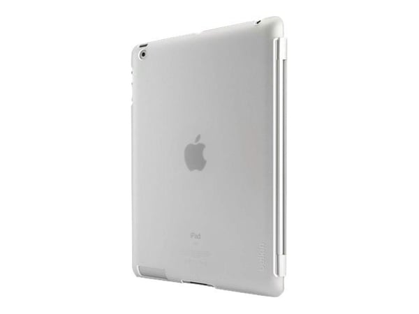 Belkin Snap Shield - Eske for nettbrett - plastikk - blank - for Apple iPad (3. generasjon) & Ipad 2