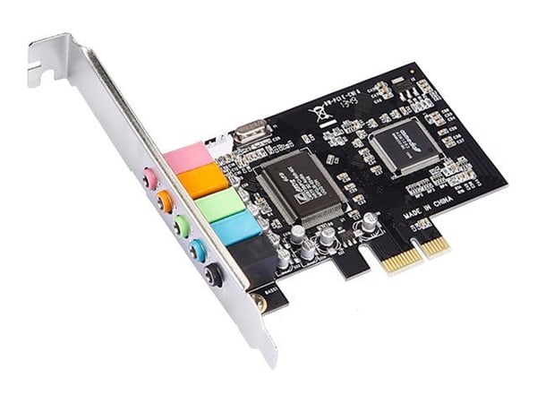 Microconnect MC-CMI6CH-PCIE, 5.1 kanavaa, Sisäinen, PCI-E Microconnect MC-CMI6CH-PCIE, 5.1 kanavaa, Sisäinen, PCI-E