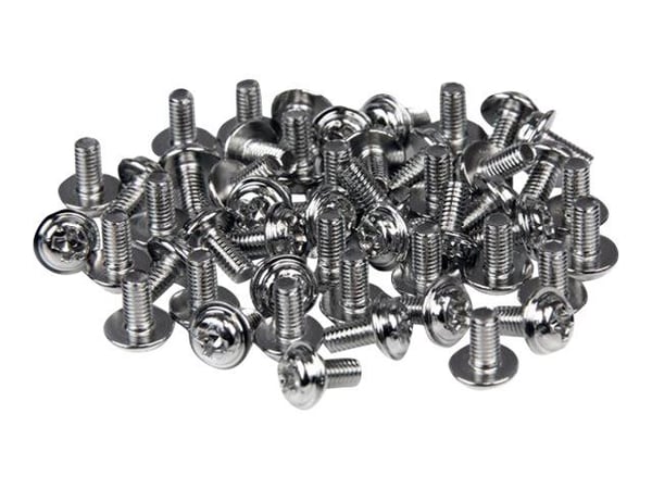 Startech PC Mounting Computer Screws M3 x 1/4in Long Standoff - Screw kit - 0.2 in (pack of 50) - SCREWM3 - Skruesett - 6.3 mm (en pakke 50) - for ... Startech PC Mounting Computer Screws M3 x 1/4in Long Standoff - Screw kit - 0.2 in (pack of 50) - SCREWM3 - Skruesett - 6.3 mm (en pakke 50) - for ...