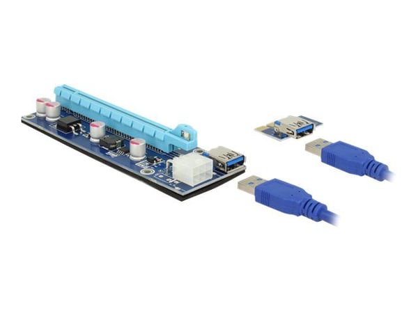 DeLOCK 41426, PCI, PCI, PCIe, USB 3.2 Gen 1 (3.1 Gen 1), Kiina, 0,8 Gbit/s, 43,5 mm, 128,2 mm