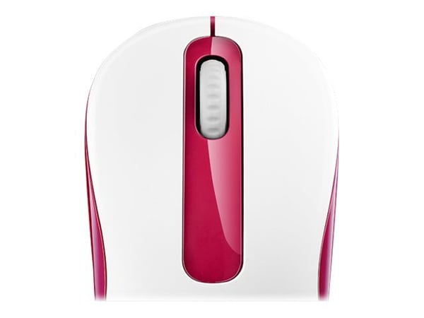 Rapoo M10 PLUS - Mus - optisk - 3 knapper - trådløs - 2.4 GHz - rød