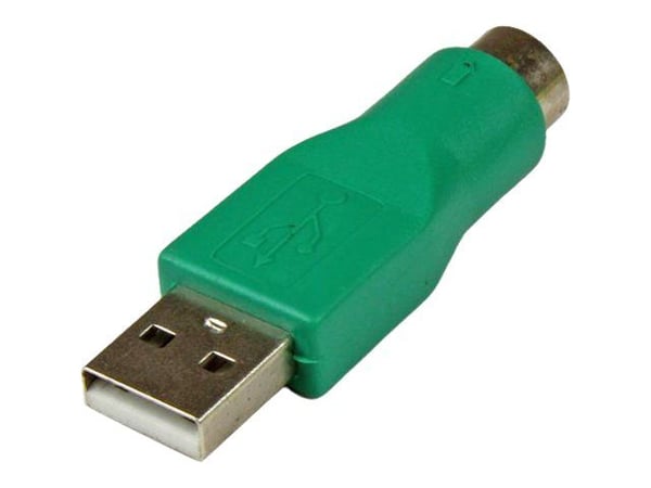 StarTech Replacement PS/2 Mouse to USB Adapter F/M - use with PS/2 and USB capable mouse only (GC46MF) - Musadapter - PS/2 (hunn) til USB (hann)