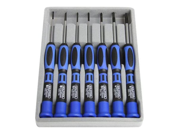 Startech 7 Piece Precision Screwdriver Computer Tool Kit with Carrying Case - Screwdriver kit - CTK100P - Skruetrekkersett