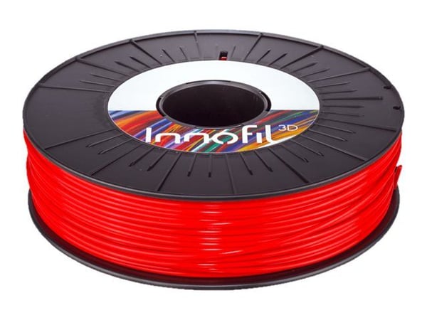 Innofil3D - Rød, RAL 3020 - 750 g - PLA-filamentti (3D)