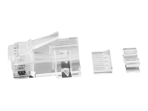 Microconnect KON505-10, RJ45, Läpikuultava, Cat6, 10 g, 72 mm, 67 mm
