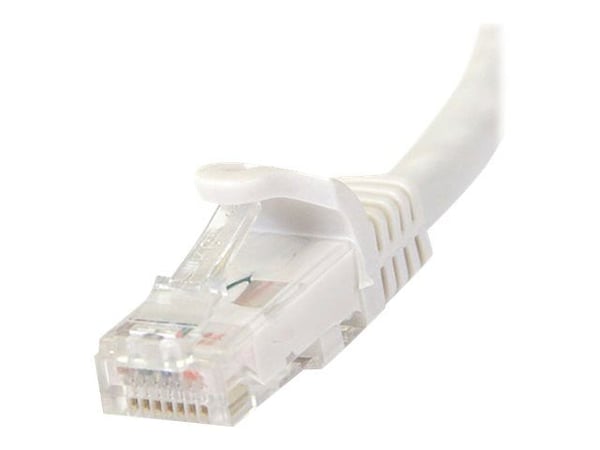 StarTech.com N6PATC2MWH, 2 m, Cat6, U/UTP (UTP), RJ-45, RJ-45, Valkoinen