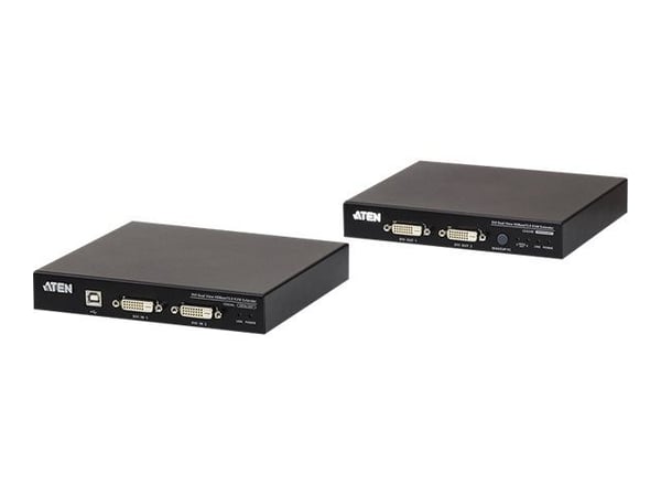ATEN CE 624 - KVM / lyd / seriell / USB-svitsj - HDBaseT 2.0 - USB - opp til 150 m