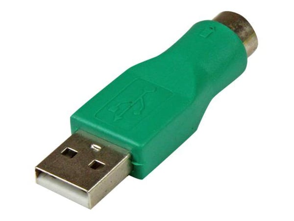 StarTech Replacement PS/2 Mouse to USB Adapter F/M - use with PS/2 and USB capable mouse only (GC46MF) - Musadapter - PS/2 (hunn) til USB (hann)