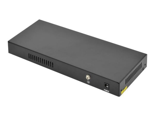 DIGITUS Professional DN-95340 - Switch - 8 x 10/100/1000 (PoE) - stasjonær - PoE (131 W)
