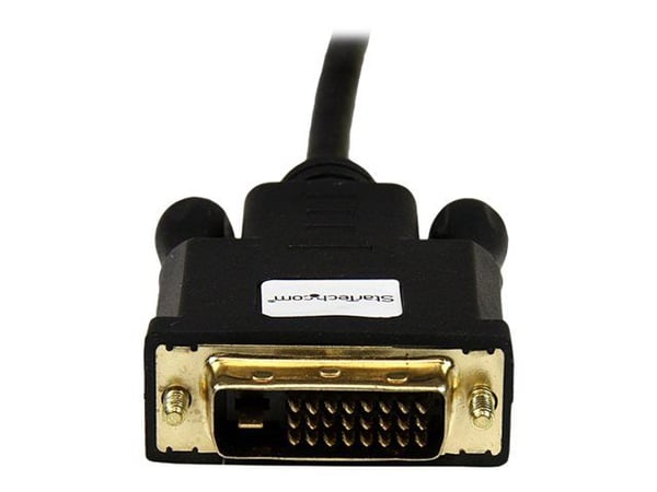 StarTech 10ft Mini DisplayPort to DVI Adapter Cable - Mini DP to DVI Video Converter - MDP to DVI Cable for Mac / PC 1920x1200 - Black (MDP2DVIMM10...