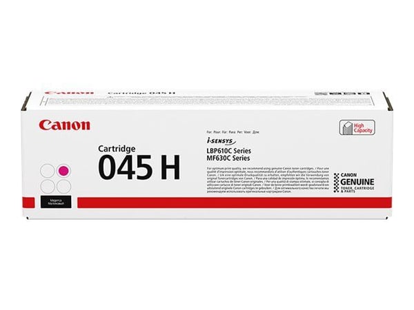 Canon 045 H - Hög kapacitet - magenta - original - tonerkassett - för imageCLASS LBP612Cdw, MF632Cdw, MF634Cdw