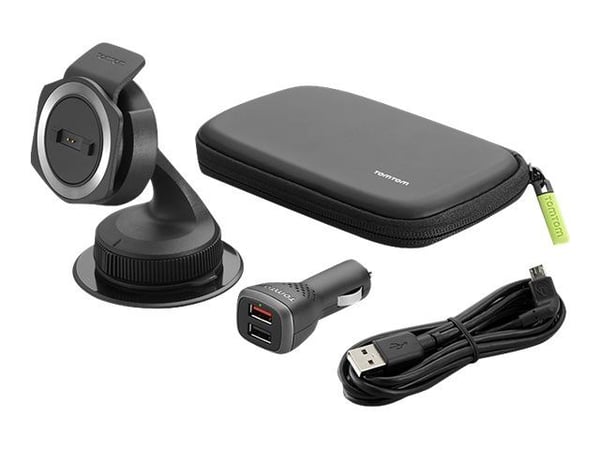 TomTom - Car Mounting Kit & Protective Carry Case Bundle - tilbehørssett for GPS-mottakermodul - for RIDER 40, 400, 410