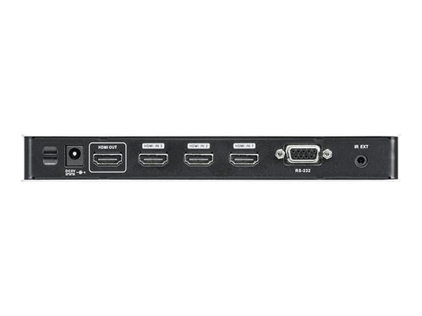 ATEN VS481B - Video/audio switch - 4 x HDMI - stasjonær