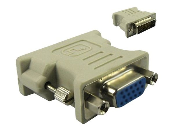Microconnect MONCJ, DVI-D, HD15, Harmaa