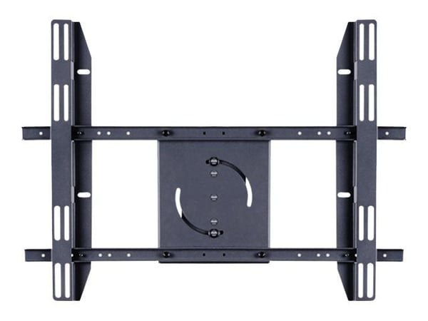 Multibrackets M Public Display Stand Single Screen Mount - Komponenter til montering (monteringsenhed) - for fladt panel - stål - sort - gulvstande...