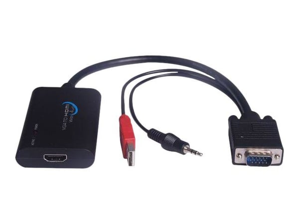 MicroConnect VGA to HDMI Converter - Videokonverter - VGA - HDMI