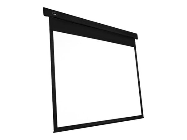 Multibrackets M Motorized Projection Screen Black Edition - Projeksjonsskjerm - takmonterbar - motorisert - 108" (274 cm) - 16:9 - Matte White - svart