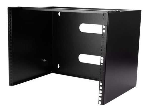 Startech 8U&nbsp;väggmonterat rack&nbsp;- 35 cm djupt&nbsp;(Lågprofil)&nbsp;- 19-tums väggmonterat patchpanelfäste för grund server&nbsp;och IT-utr...