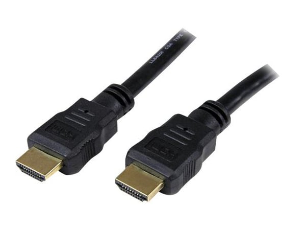 Startech 1.5m High Speed HDMI Cable - Ultra HD 4k x 2k HDMI Cable - HDMI to HDMI M/M - 5 ft HDMI 1.4 Cable - Audio/Video Gold-Plated (HDMM150CM) - ...